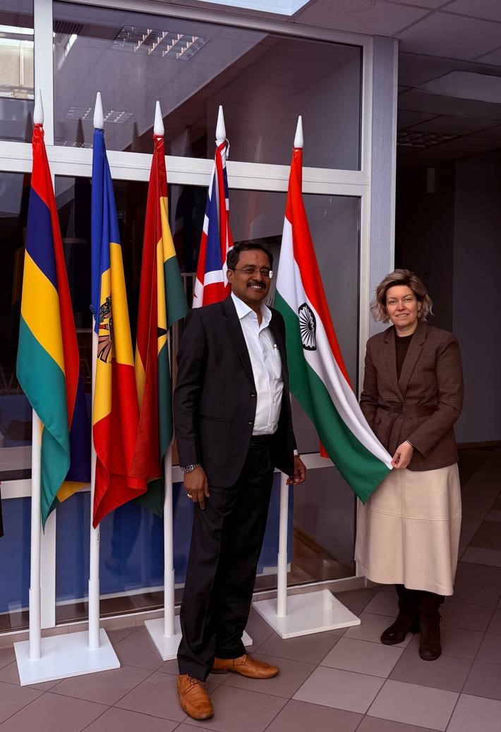 Group photo of ATA Academy and TSI University representatives